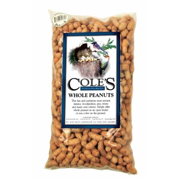Coles Wild Bird Products Co Coles Wild Bird Products Co COLESGCWP02 Whole Peanuts 2.5 lbs. COLESGCWP02